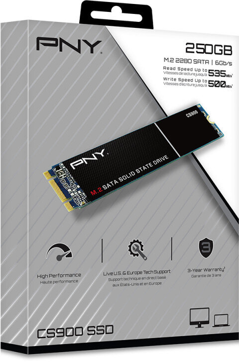 Dysk SSD PNY CS900 M.2 SATA III 250GB