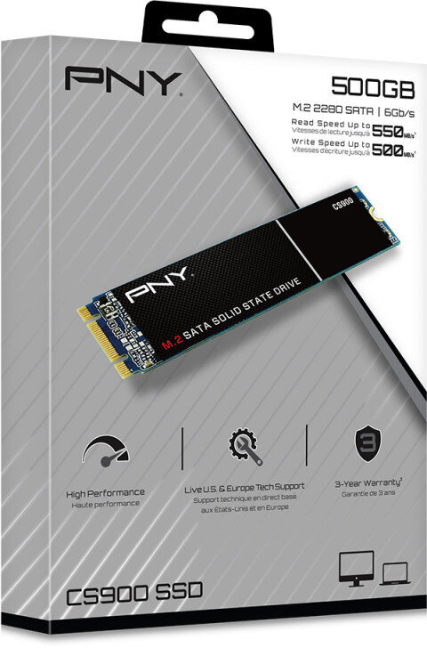 Dysk SSD PNY CS900 M.2 SATA III 500GB