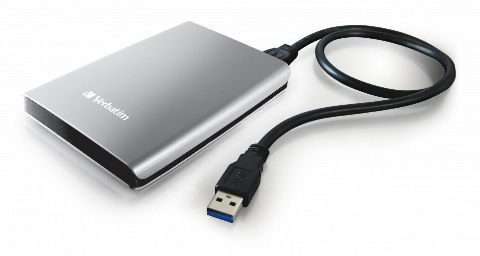 Dysk zewnętrzny VERBATIM Store n Go 1TB HDD Srebrny 53071