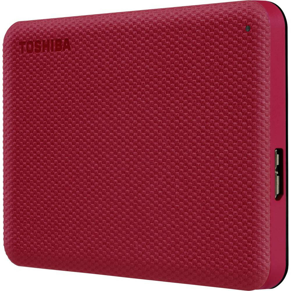 Dysk zewnętrzny (HDD) TOSHIBA Canvio Advance 2,5 cala 1TB HDTCA10ER3AA Czerwony