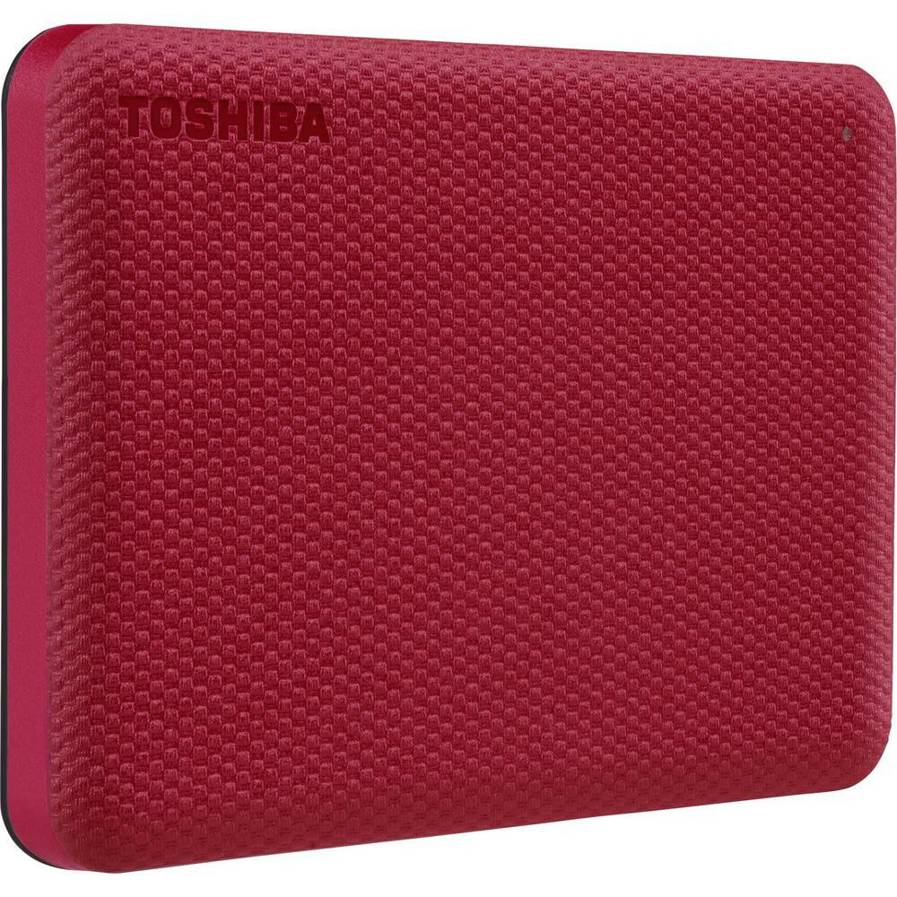Dysk zewnętrzny (HDD) TOSHIBA Canvio Advance 2,5 cala 1TB HDTCA10ER3AA Czerwony