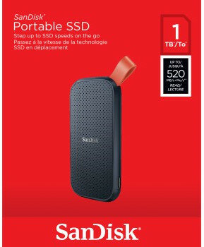 Dysk zewnętrzny SANDISK Portable SSD 1TB SDSSDE30-1T00-G25