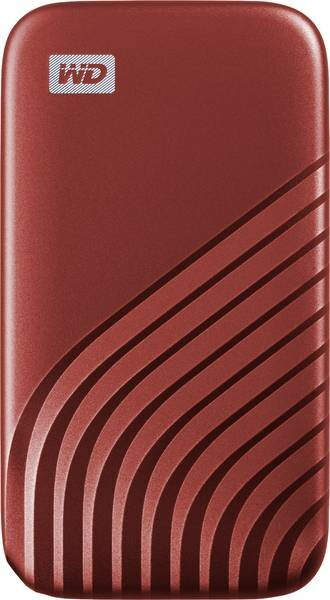 Zewnętrzny dysk WD My Passport SSD 1TB Czerwony WDBAGF0010BRD-WESN