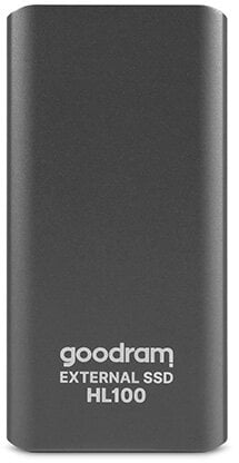 Dysk zewnętrzny GOODRAM SSD HL100 1TB + kabel USB-C Szary SSDPR-HL100-01T