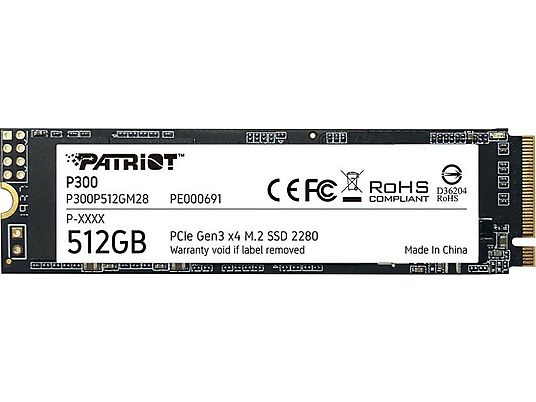 Dysk SSD ASUS Strix Arion Lite + PATRIOT P300 512 GB M.2 PCIe M.2