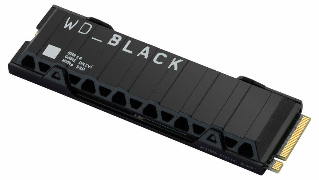 Dysk SSD WD Black SN850 1TB NVMe with Heatsink WDBAPZ0010BNC-WRSN