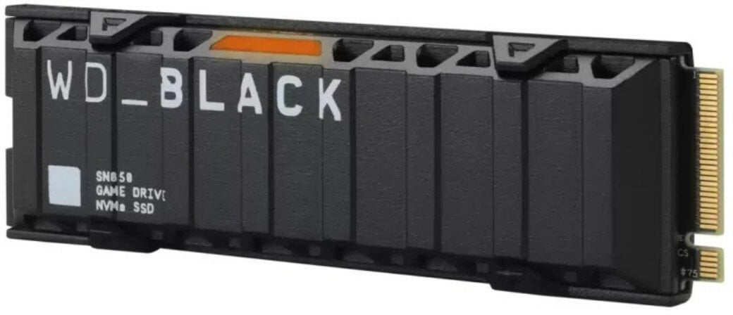 Dysk SSD WD BLACK SN850 NVMe SSD z radiatorem (PCIe Gen4) 500 GB WDS500G1XHE