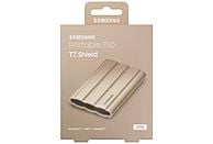 Dysk zewnętrzny SSD SAMSUNG MU-PE2T0K/EU T7 Shield Beżowy 2TB
