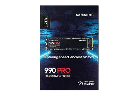 SAMSUNG 990 PRO SSD 2TB PCIe 4.0 M.2 MZ-V9P2T0B/AM internal SSD