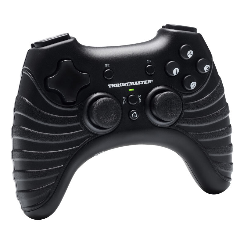 Kontroler bezprzewodowy THRUSTMASTER THR-PAD-TWIR-BL Gamepad T-Wireless Black do PC/PS3