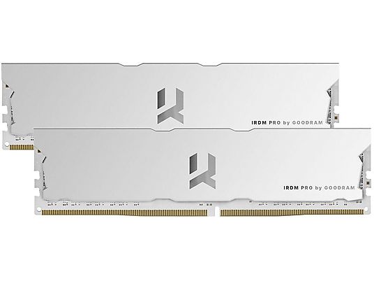Pamięć RAM GOODRAM IRDM Pro 16GB (2x 8GB) DDR4 3600MHz CL17 Biały (Hollow White) IRP-W3600D4V64L17S/16GDC