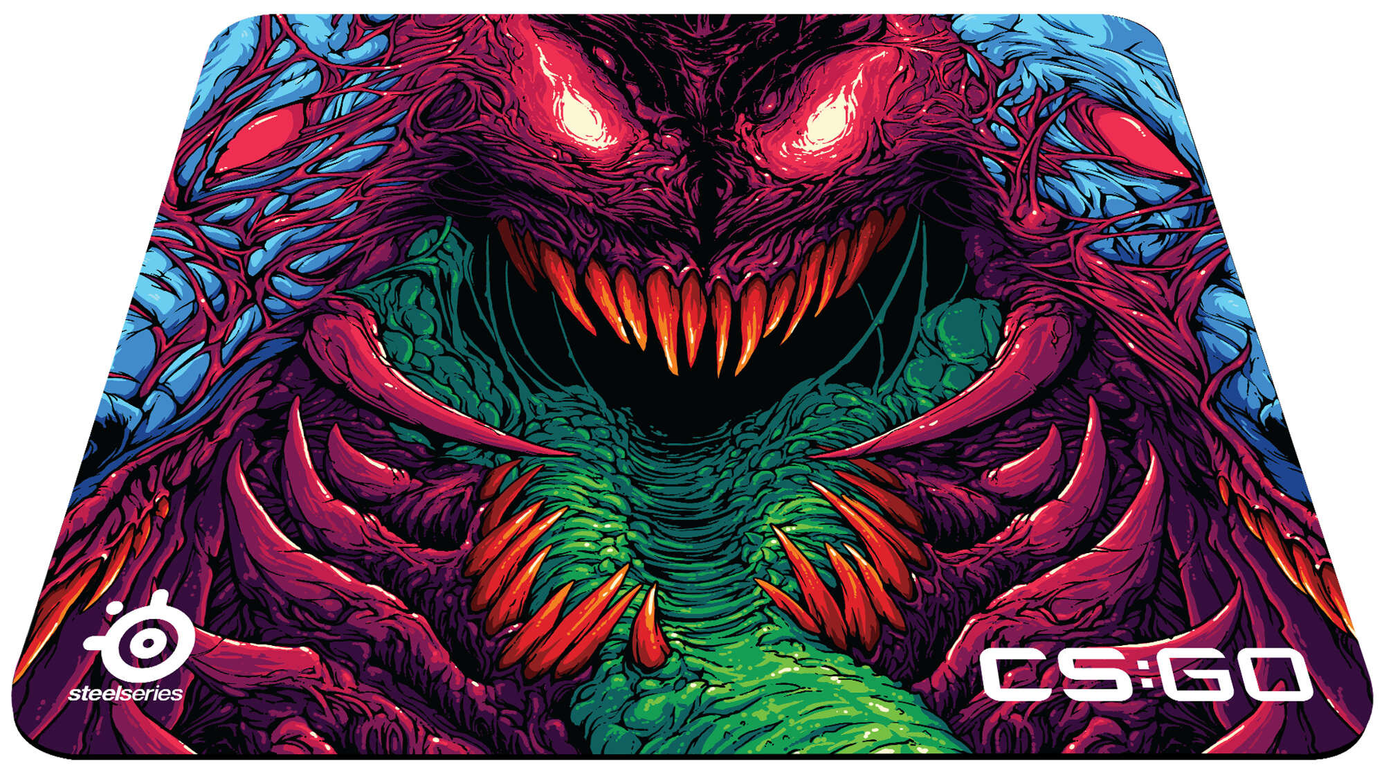 Podkładka pod mysz STEELSERIES QcK+ CS:GO Hyper Beast Edition