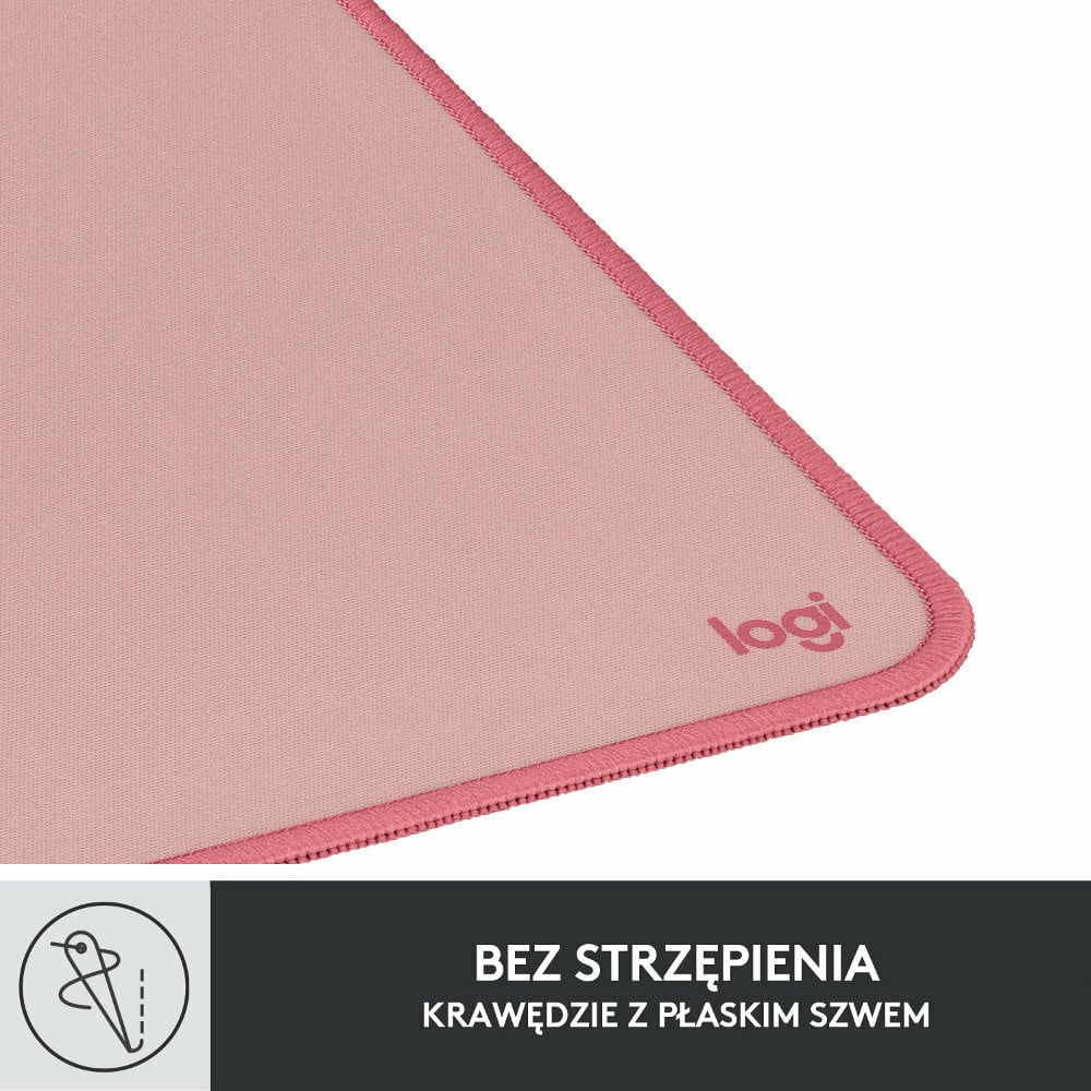 Podkładka pod mysz i klawiaturę LOGITECH Desk Pad - Seria Studio Różowy (Darker Rose) 956-000053