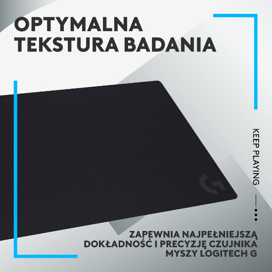 Podkładka pod mysz LOGITECH G840 XL Czarny 943-000777