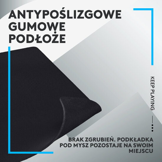 Podkładka pod mysz LOGITECH G840 XL Czarny 943-000777