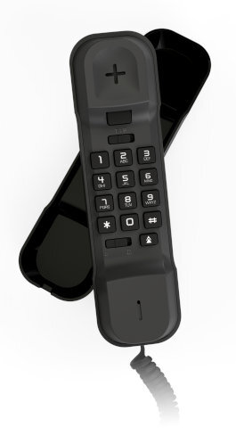 Telefon stacjonarny ALCATEL T06 Czarny