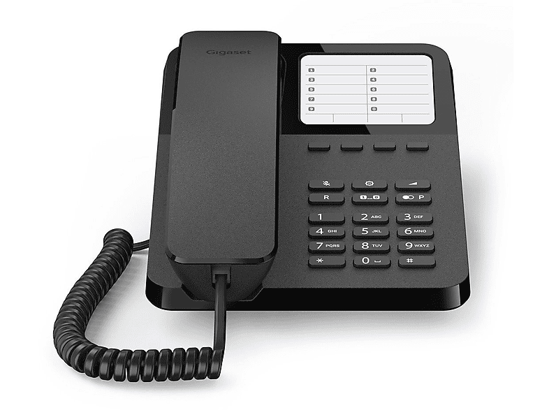 Telefon przewodowy GIGASET Desk 400 Czarny