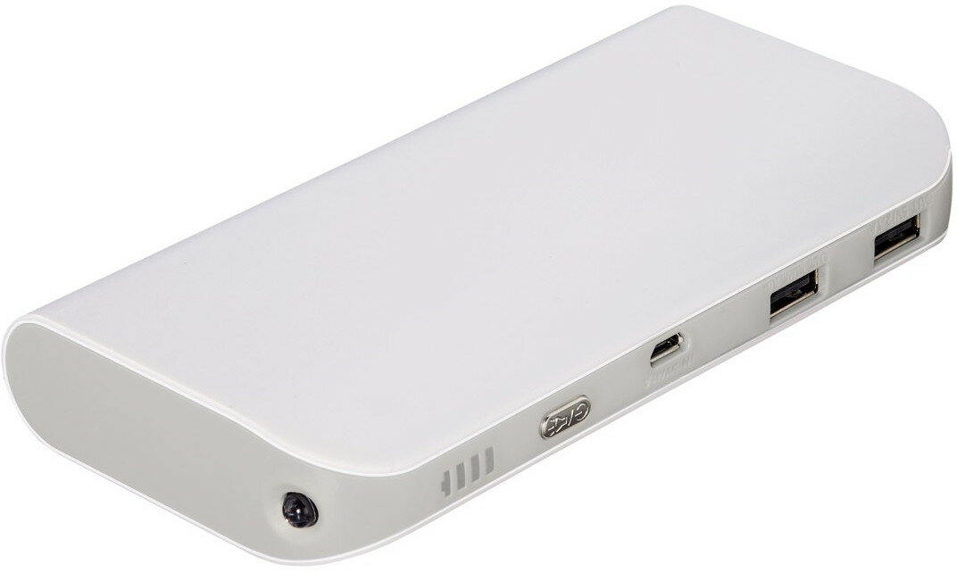 Powerbank HAMA Pipe 13000mAh Biało-szary