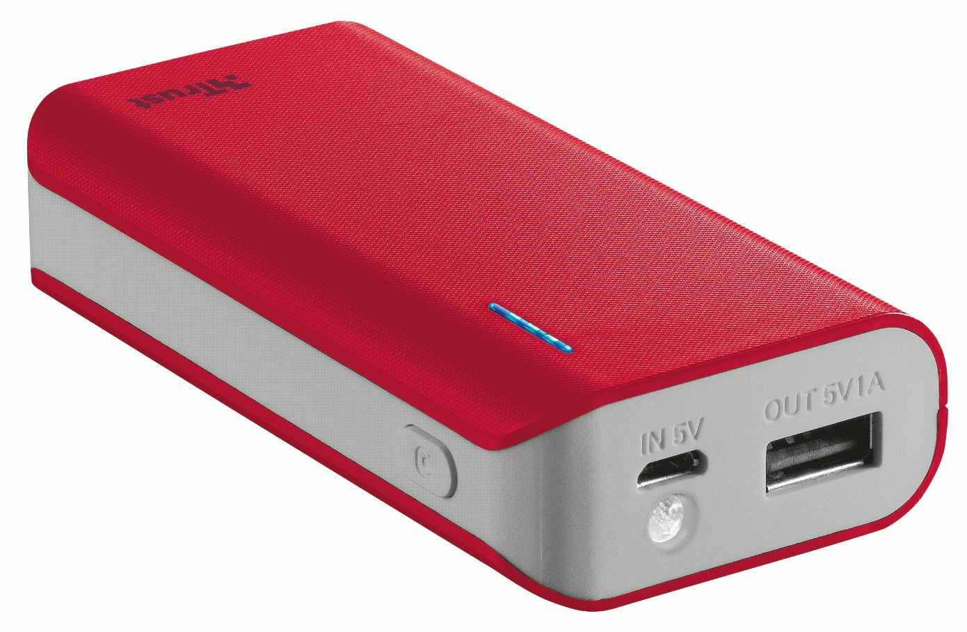 Powerbank TRUST URBAN Primo 4400mAh Czerwony