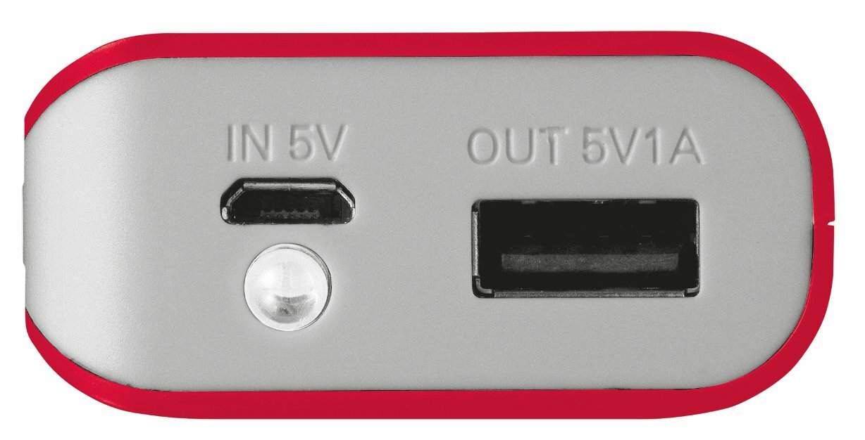 Powerbank TRUST URBAN Primo 4400mAh Czerwony