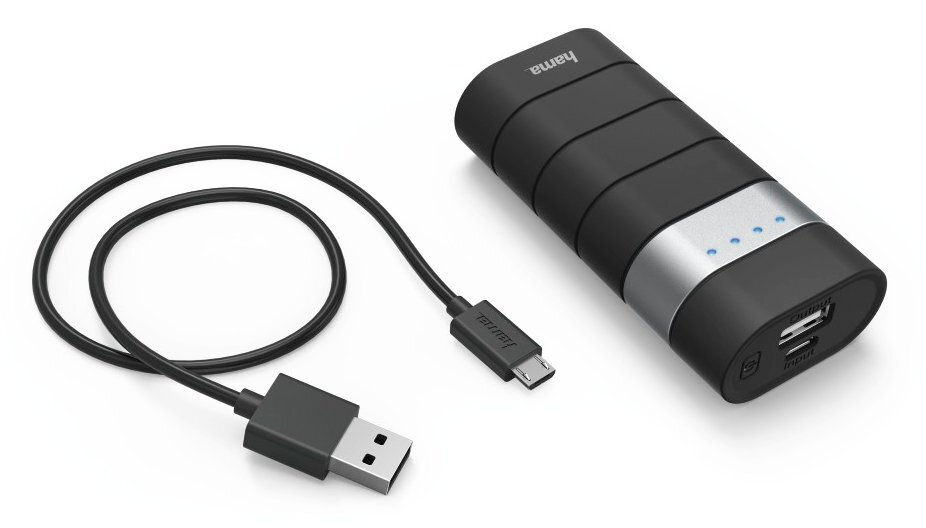 Powerbank HAMA Joy 5200mAh Czarny