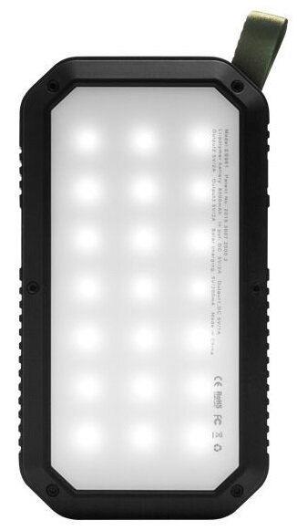 Powerbank XENIC GRST81 solarny 8000mAh