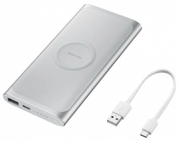 Powerbank SAMSUNG Wireless Battery Pack Srebrny EB-U1200CSEGWW