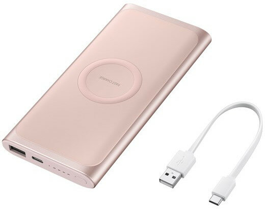 Powerbank SAMSUNG Wireless Battery Pack Różowy EB-U1200CPEGWW