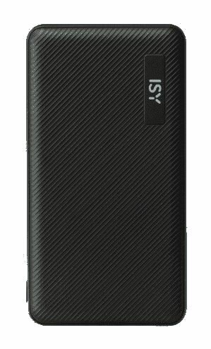 Powerbank ISY IPP-10000-SL-BK Czarny