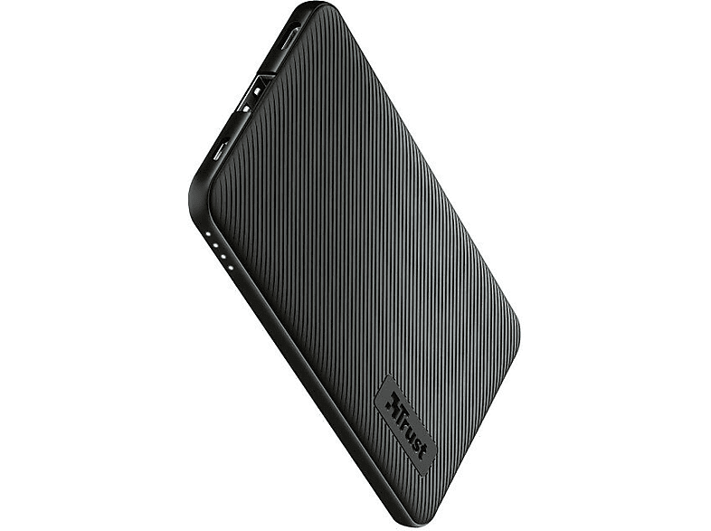 PowerBank TRUST Primo Ultra-thin 5000 mAh Czarny – zdjęcie 3