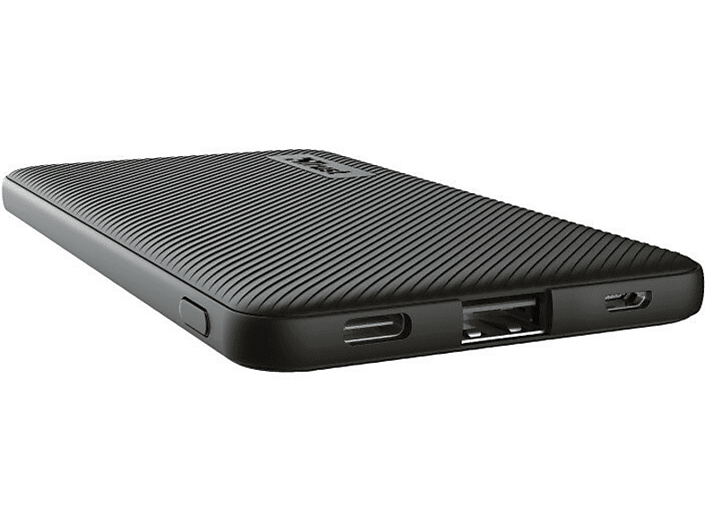 PowerBank TRUST Primo Ultra-thin 5000 mAh Czarny – zdjęcie 2
