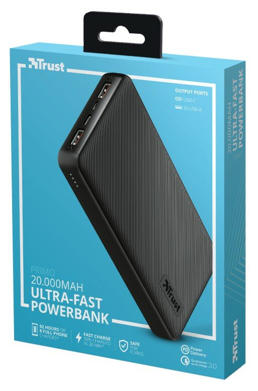 PowerBank TRUST Primo Ultra-Fast 20000mAh 23563