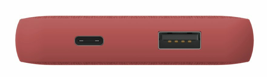Powerbank HAMA PowerPackFabric10 10000mAh Czerwony (Chili Red) 187258