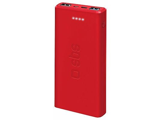 Powerbank SBS 10000mAh Czerwony TTBB10000FASTR