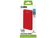 Powerbank SBS 10000mAh Czerwony TTBB10000FASTR