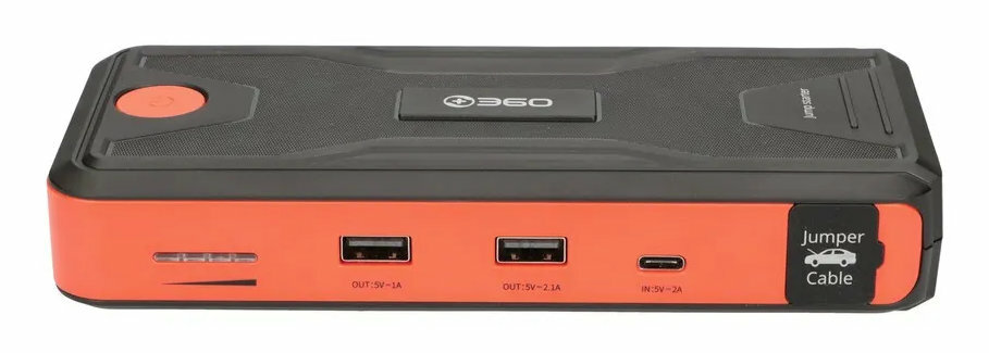 Powerbank z funkcją rozruchu pojazdów 360 D6H Jump Starter Kit