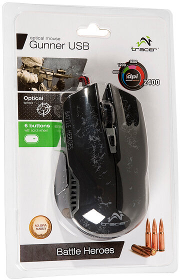 Mysz TRACER Battle Heroes Gunner