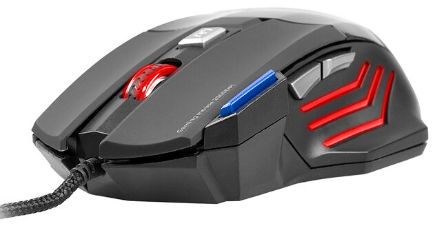 Mysz przewodowa TRACER Tomahawk Czarny