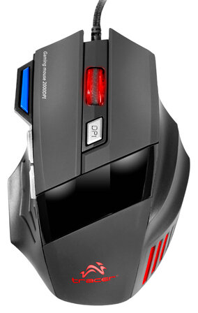 Mysz przewodowa TRACER Tomahawk Czarny