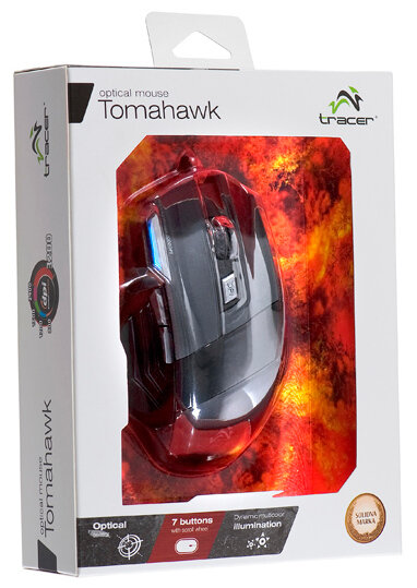 Mysz przewodowa TRACER Tomahawk Czarny