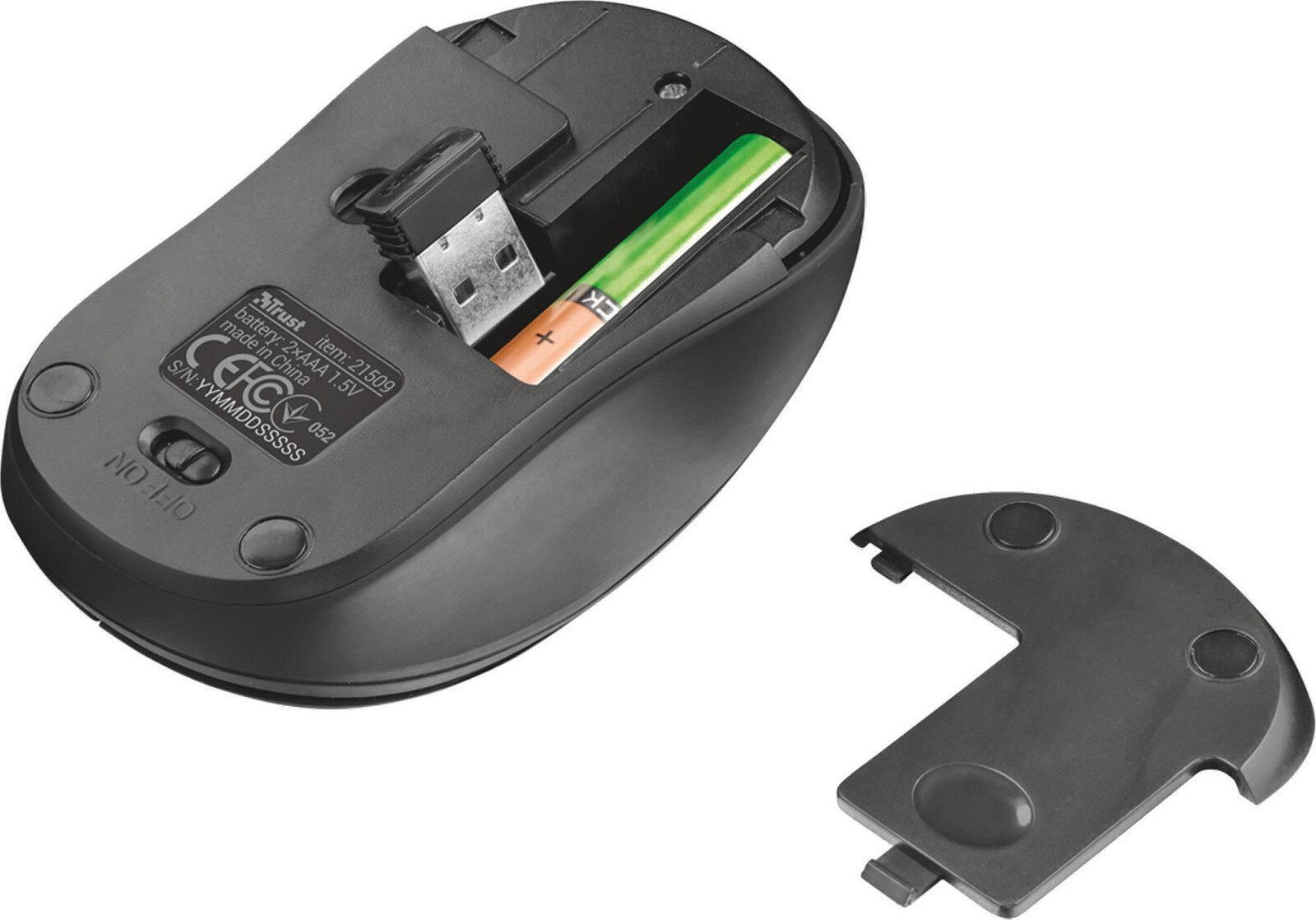 Mysz bezprzewodowa TRUST Ziva Compact