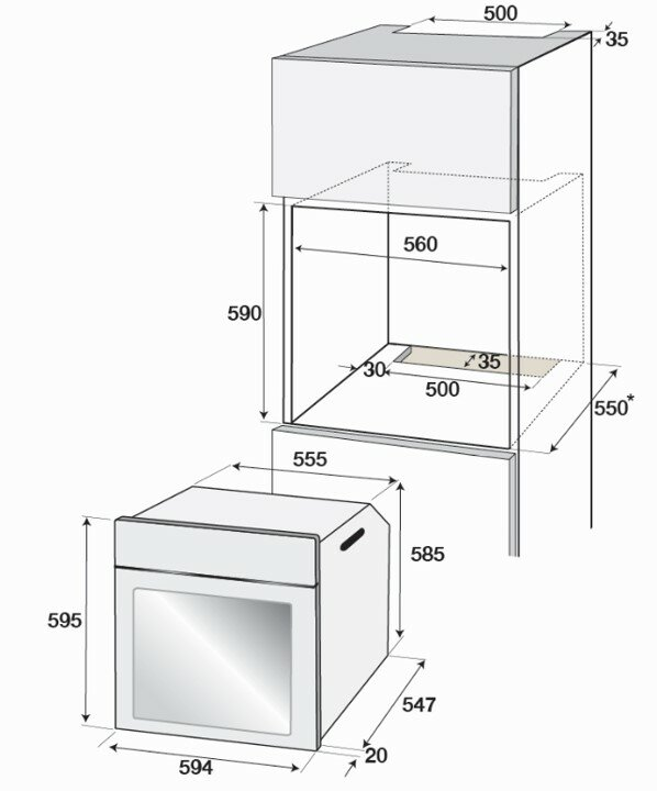 Piekarnik BEKO BIR35402XMS