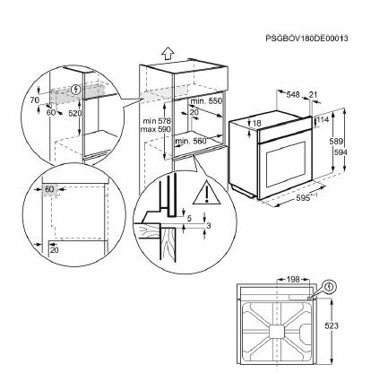 Piekarnik ELECTROLUX EOC5E70X SteamCrisp