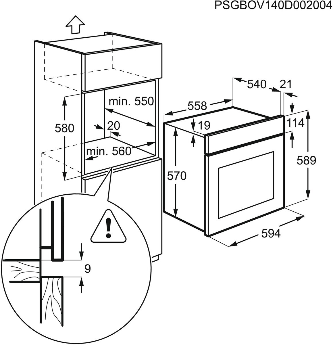 Piekarnik ELECTROLUX EZF5C50V SurroundCook