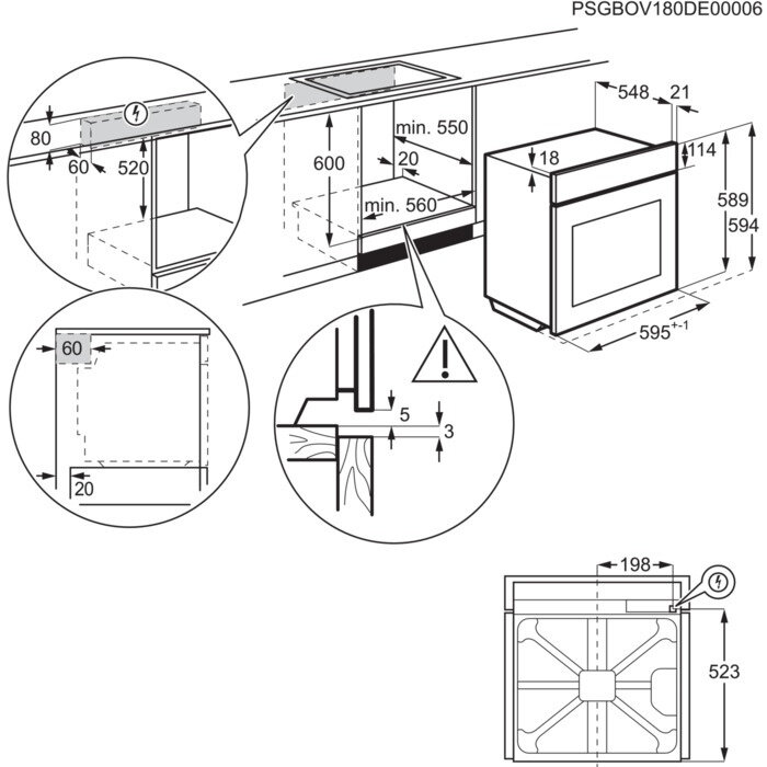 Piekarnik ELECTROLUX LOE7C31S