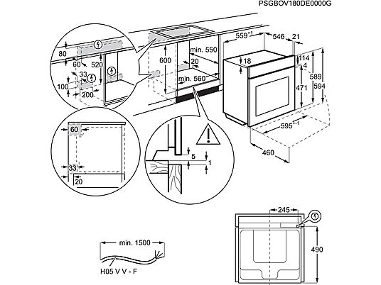 Piekarnik ELECTROLUX EOB8S39WX