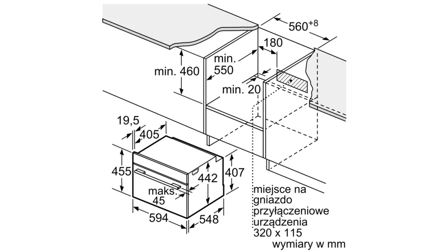 Piekarnik BOSCH CMG676BB1 Serie 8