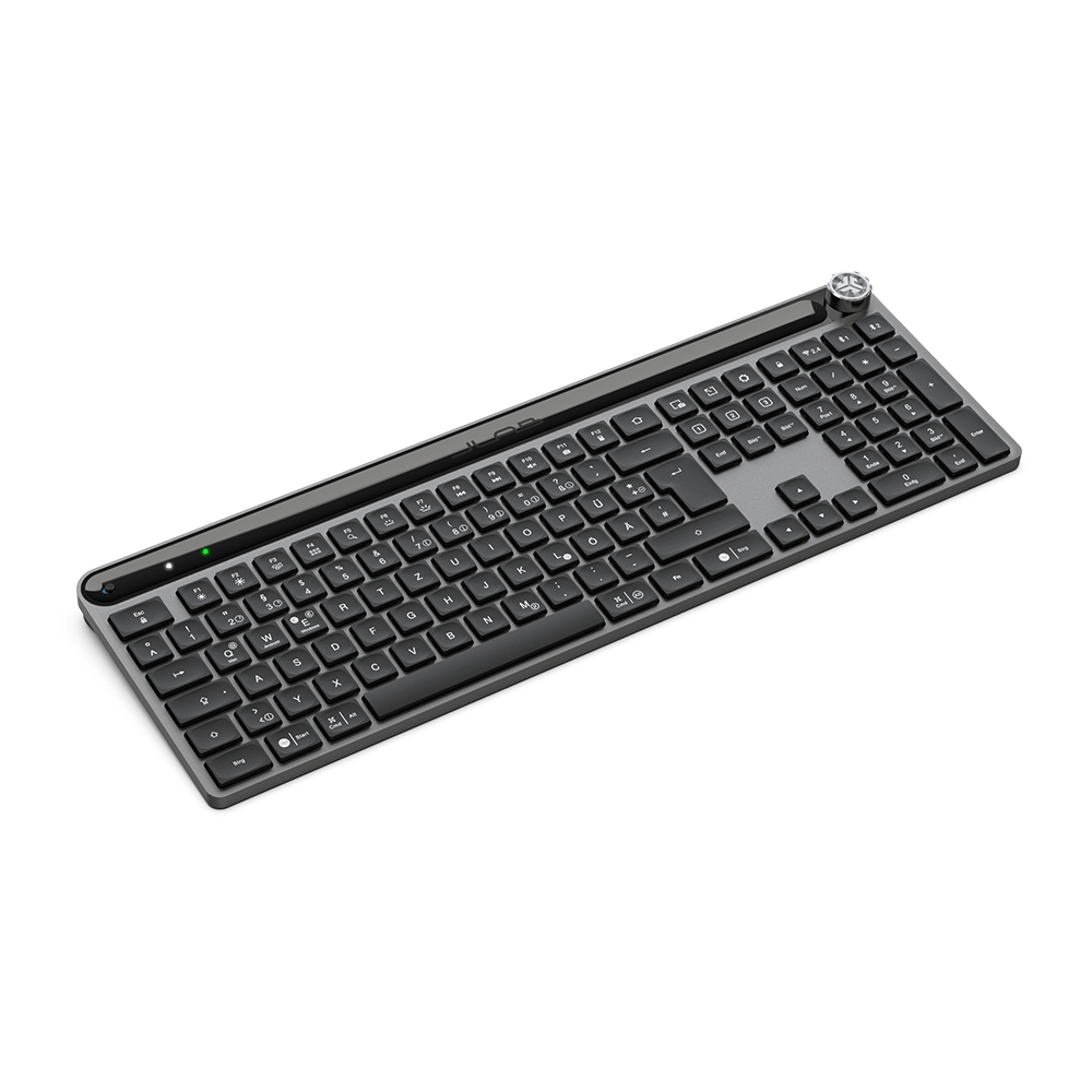 Keyboard, kabellos, Schwarz Wireless Tastatur, JLAB Epic