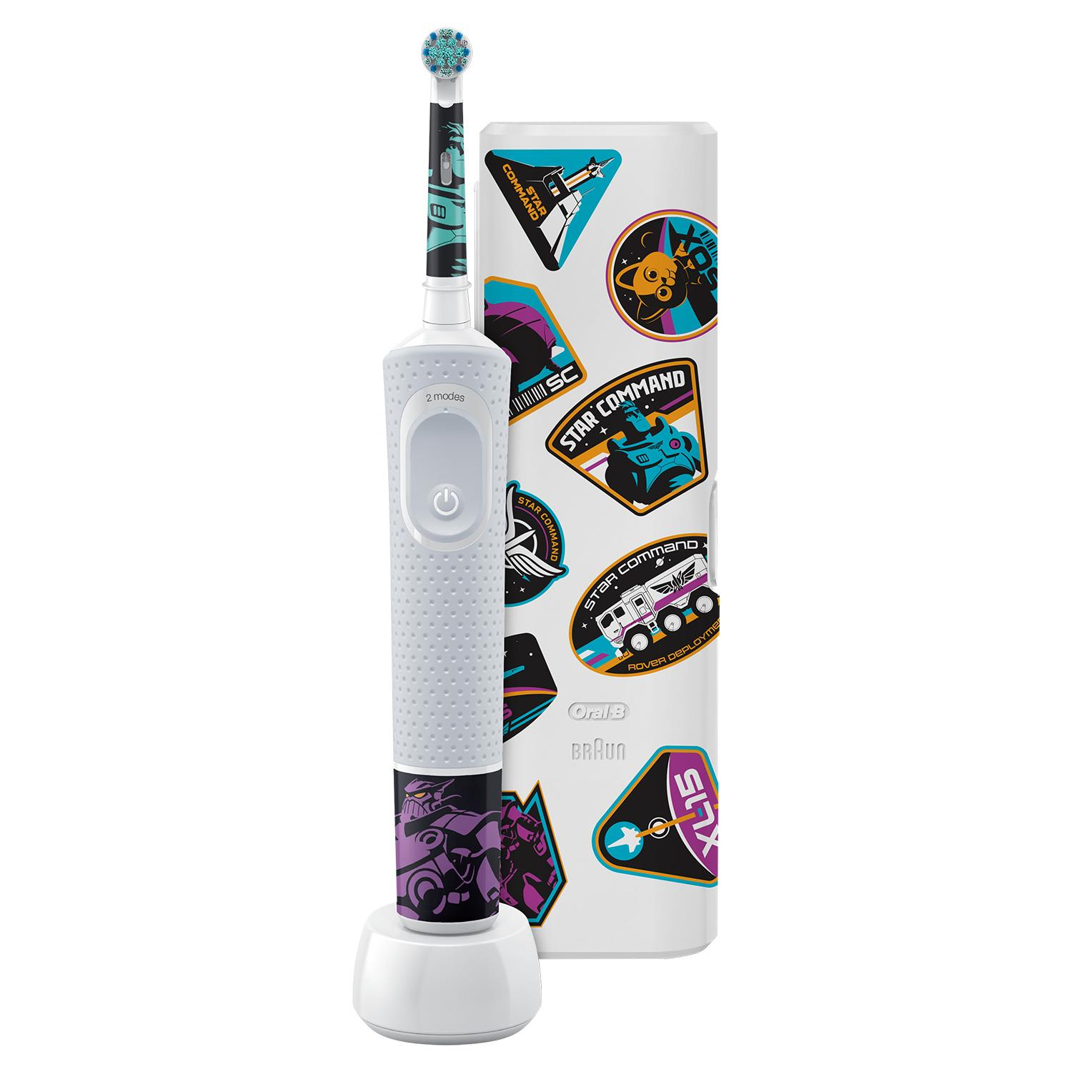 Vitality D100 Lightyear Özel Seri Elektrikli Çocuk Diş Fırçası + Seyahat Kabı