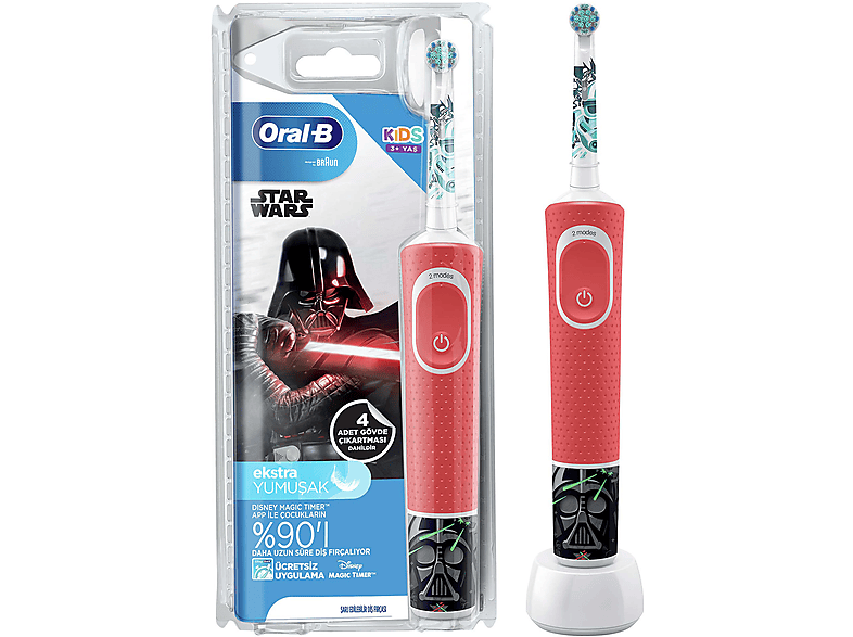 ORAL B Vitality D100 Star Wars Özel Seri Şarj Edilebilir Çocuk Diş Fırçası_2